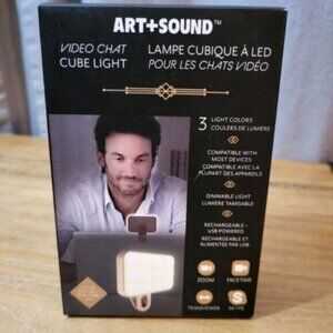 Art & Sound Video Cube Light